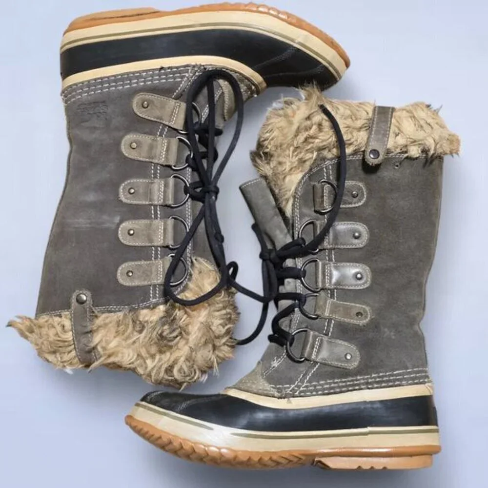 Sorel‎ Joan Of Arctic Waterproof Winter Boots - Size 8 - Picture 2 of 8